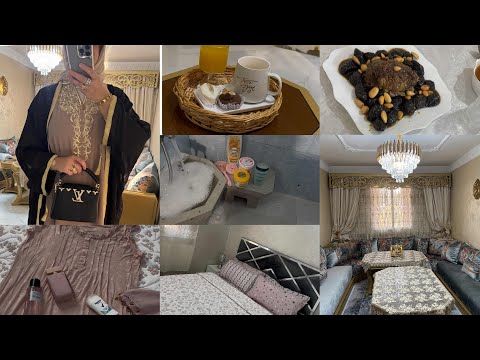 علاش طولت عليكم😌بصح راني بكم واقفة نقول الحمدلله 😍روتين كيما يبغي القلب