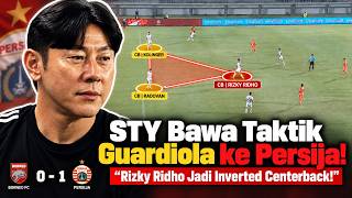Ketika Shin Tae-yong Mengadopsi Taktik Pep Guardiola di Persija