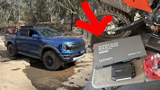 Installing a Renogy SOLID STATE BATTERY in my Ford Ranger RAPTOR!