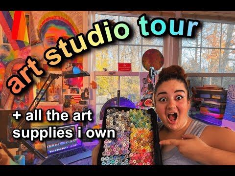 Art Studio Tour 2022 - isabella.drawsss