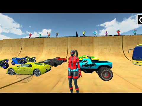 Superhero car students game | car racing | pulis station | hard wark