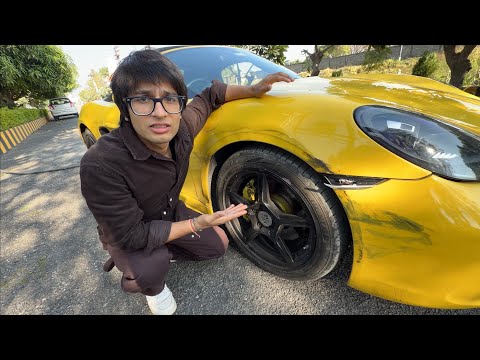 Porche Ka Accident Hogya 😲