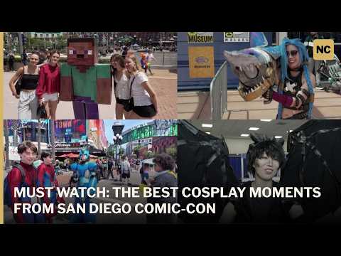 Watch: Amazing Cosplayers Steal the Show at Comic-Con 2026 | AC1W