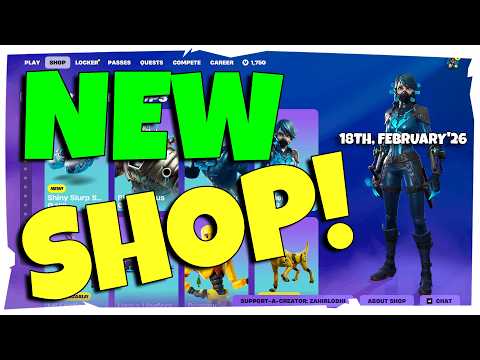 Fortnite Shop Today! 😱 Good or Trash? [18/02/2026]