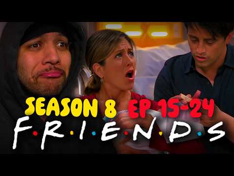 FRIENDS (2001) Season 8 Episodes 15, 16, 17, 18, 19, 20, 21, 22 ,23, 24 Reaction! | First Time Watch