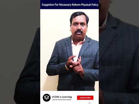 Suggestion For Necessary Reform Physical Policy  - #businessenvironment - #BishalSingh - Video@167