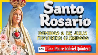 🌹 EL SANTO ROSARIO de hoy domingo 6 de julio de 2025 🌹 MISTERIOS GLORIOSOS | Santo Rosario Corto
