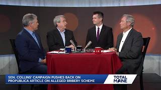 YouTube video thumbnail: Maine Political Experts Discuss Fallout From Propublica Report on Alleged pay-to-Play Scheme Involving Sen. Susan Collins