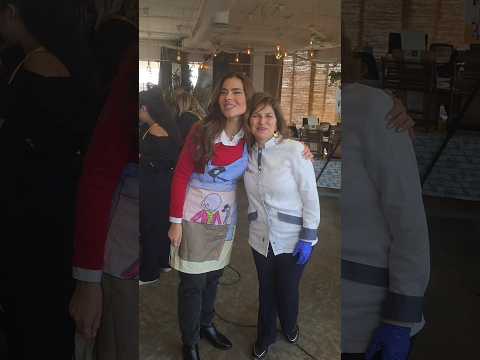 مزج الطهي مع الرسم .. كانت محاضرة مميزة مع ناس مميزة جدا 🙏😍 مع حبيبتي سلمى سليمان