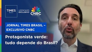Carlo Pereira ressalta papel do Brasil na sustentabilidade: "Não existe transição se o país falhar"