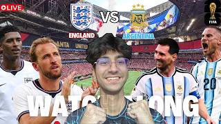 WATCHALONG!!! ENGLAND VS ARGENTINA!!! FIFA W SEMI FINALS!!!@ManassCity