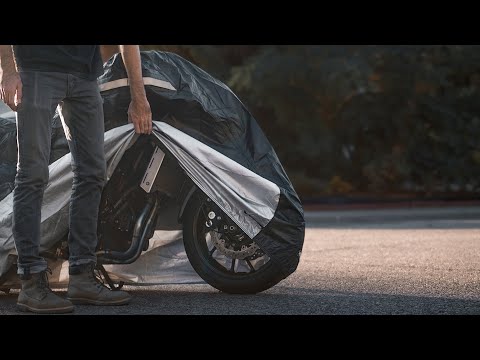 This Tear Resistant Motorcycle Cover is a Game Changer