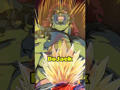La Historia de Bojack Desborda Esencia #shorts #dragonball