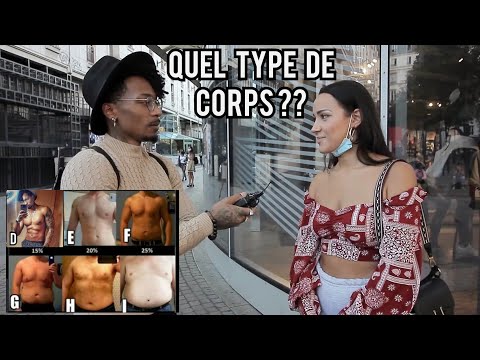 LES FILLES AIMENT QUEL TYPE DE CORPS ? (J'ai glissé le miens) -Micro trottoir