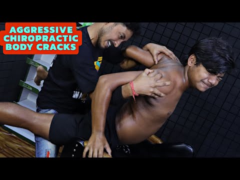 Most Aggressive Chiropractic Body Cracks | New Ways to Relief Body Pain | Deep Tissue Massage | ASMR