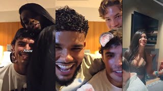 NIC , Olandria, Pepe , Amaya,Bryan , TJ - go to New York for Reunion #loveislandcouples #nicolandria