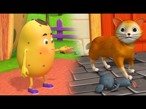 Billi Mausi Billi Mausi + Aloo Kachaloo Beta + Kalu Madari | Hindi Rhymes | Kids Nursery Poems