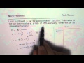 Exponential Decay and Value Assessment