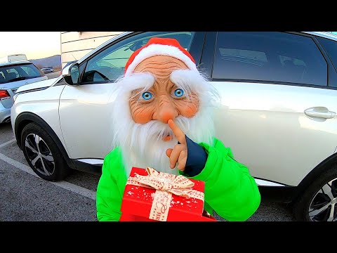 Santa Claus Surprises Parents with Christmas Presents | Adventures for Kids