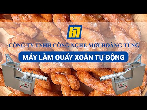 Máy Làm Quẩy Xoắn Tự Động