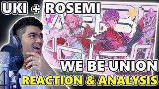 WE BE UNION - Uki Violeta × Rosemi Lovelock | NIJI ENcounter | First Time REACTION & Analysis