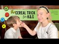 Cereal Trick for K and G Sounds
