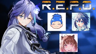 【 R.E.P.O. 】これは一体なにメンツ！？【 水無世燐央 l MARUTAKE l 柚原いづみ l 空星きらめ l UPROAR!! 