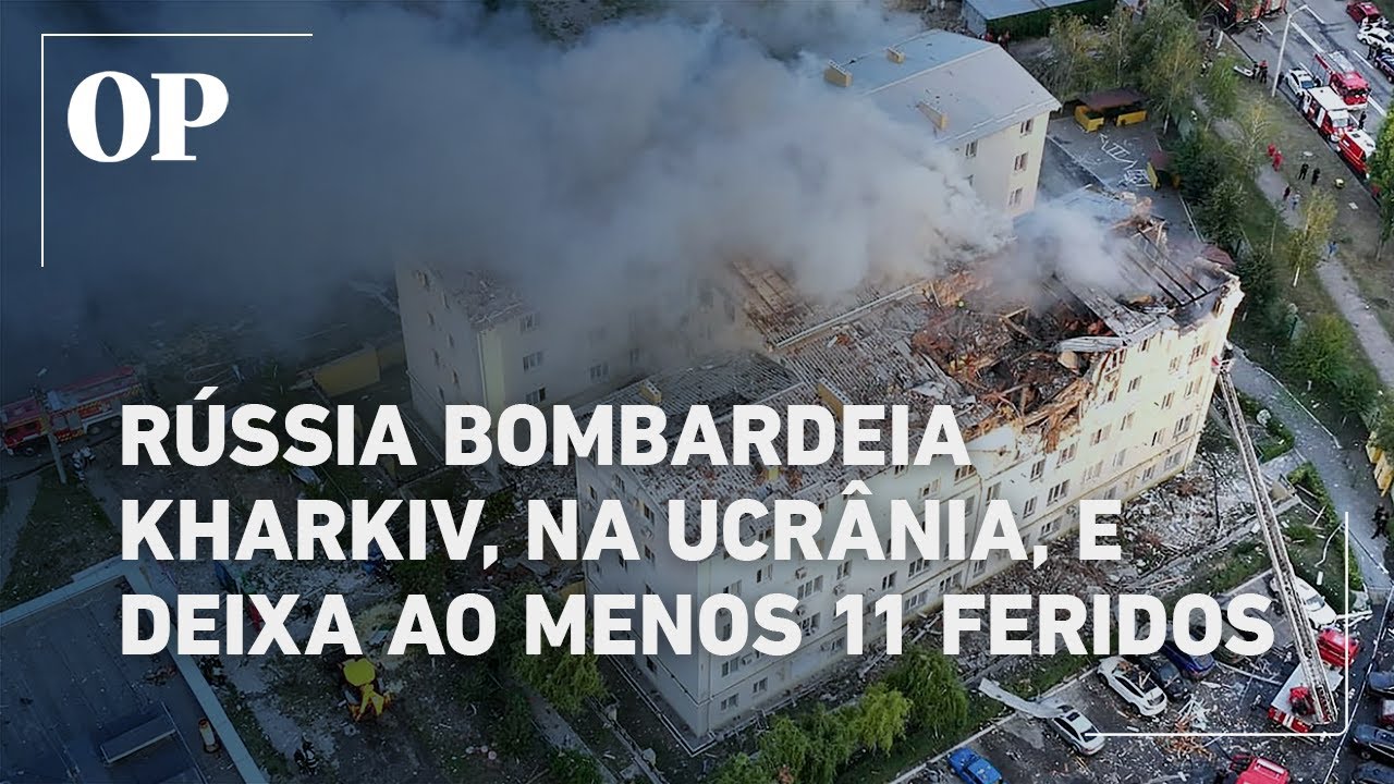 Em meio a negociações por cessar fogo Rússia lança bombardeios contra Kharkiv na Ucrânia