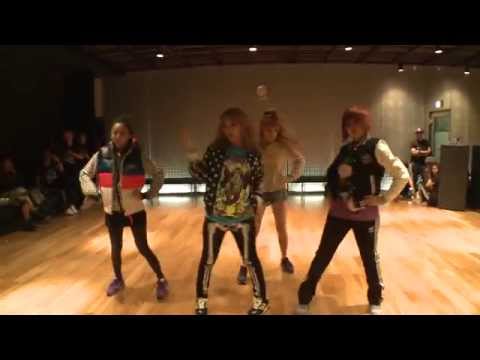 2NE1 I AM THE BEST Choreography Practice (Uncut Ver.)
