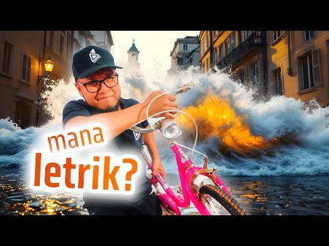 Jana elektrik semasa darurat? Guna basikal?