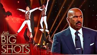 Steve Harvey is Amazed by Talented Ethiopian Gymnasts | Little Big Shots