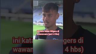 ini kata Mees Hilgers di wawancara (part 4 hbs) #timnasindonesia #meeshilgers #bola #shorts
