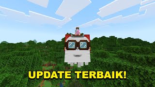 INI CARANYA NAIK GHAST DI MINECRAFT TERBARU!