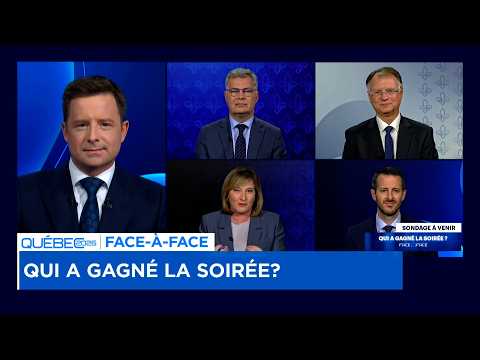 Qui a gagné le «Face-à-Face» de TVA? Voici l’avis de nos analystes