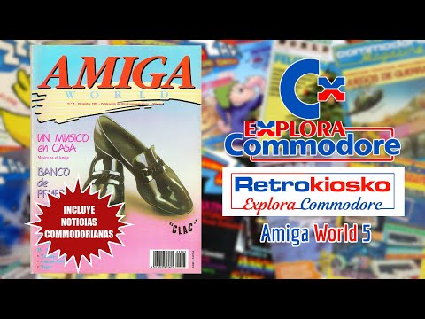 Retrokiosko #27 - Amiga World España 5 #Explora Commodore