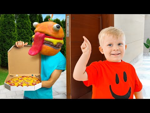من على الباب؟ | لا تفتح الباب للغرباء