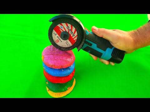 EXPERIMENT COLORFUL COOKIE vs MINI GRINDER