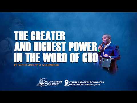 THANKSGIVING ENGLISH SERVICE || PASTOR VINCENT MUWANGUZI MULEMBEGWE