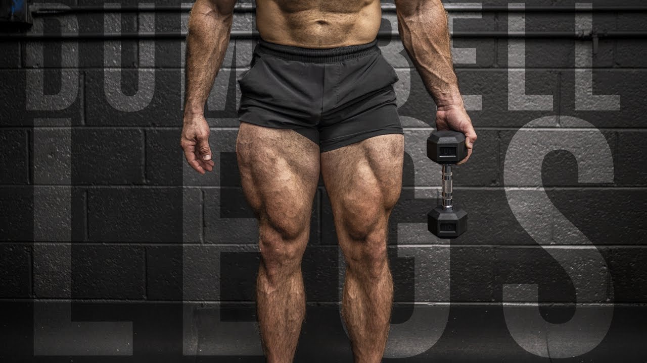 4 BEST Dumbbell Leg Exercises (YOU NEEDS TO TRY THESE)