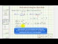 Understanding Derivatives and the Chain Rule