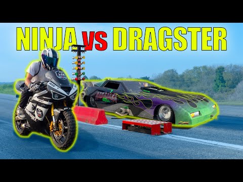 KAWASAKI NINJA VS DRAGSTER 2000cv | #IGAC 39