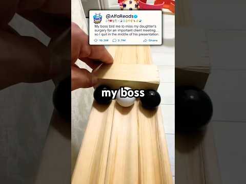 My Boss Tried To Make Me Choose Work Over My Daughter #betrayal #redditreads #reddit #usa #karma poster