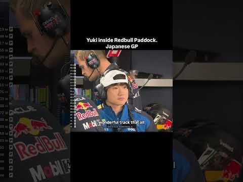 Yuki ๐ซฃ๐ซฃ ...#formula1 #redbull #yuki #f1 #motorsport #worldchampion #automobile #cutereaction #padock