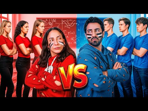 MENINOS contra MENINAS na BATALHA DA PINTURA (Inacreditável)