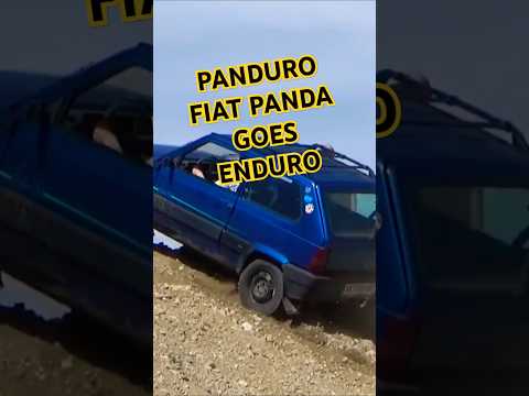 "PANDURO" Fiat Panda goes Enduro💙Enduro_Motocross 🔰Dirtbike FreaX🔰 #motocross #hardenduro #fiatpanda