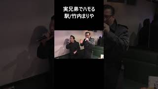 実兄弟でハモる「駅/竹内まりや」 #shorts