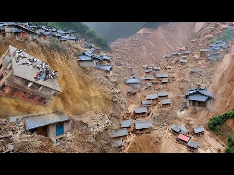 Pas d'échappatoire : 900 000 personnes piégées dans un glissement de terrain et une inondation ép...