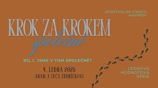 04.01.2026 – Adam Zedníček – Jsme v tom společně