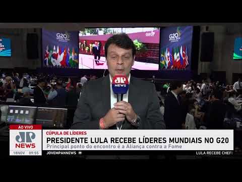 Lula recebe líderes mundiais no G20 nesta segunda (18); Deysi Cioccari analisa