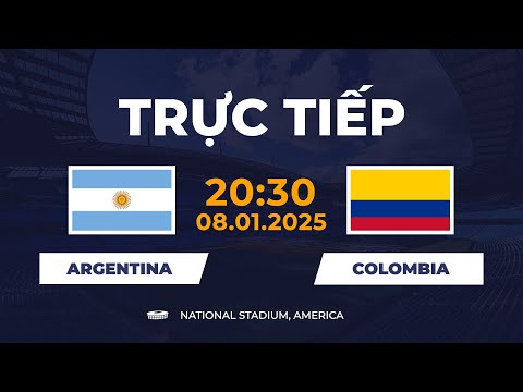 🔴 Argentina vs Colombia | Chung Kết Siêu Nghẹt Thở